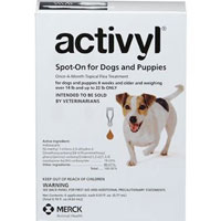 Activyl For Small Dogs 14 Ð 22 Lbs Orange 4 Pack