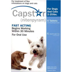 Capstar Blue For Cats And Small Dogs 2 - 25 Lbs 12 Tablet