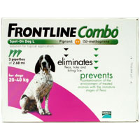 Frontline Plus (known As Frontline Combo) Large Dog 45-88lbs Purple 6 Doses