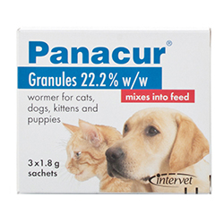 

Panacur Granules 1.8 Gm 6 Sachet