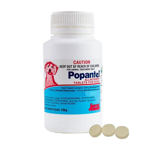 

Popantel Allwormer For Dogs 10 Kgs (22 Lbs) 1 Tablet