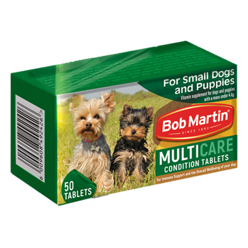 Bob Martin Multicare Condition Tablets For Small Dogs And Puppies 50 Tablets