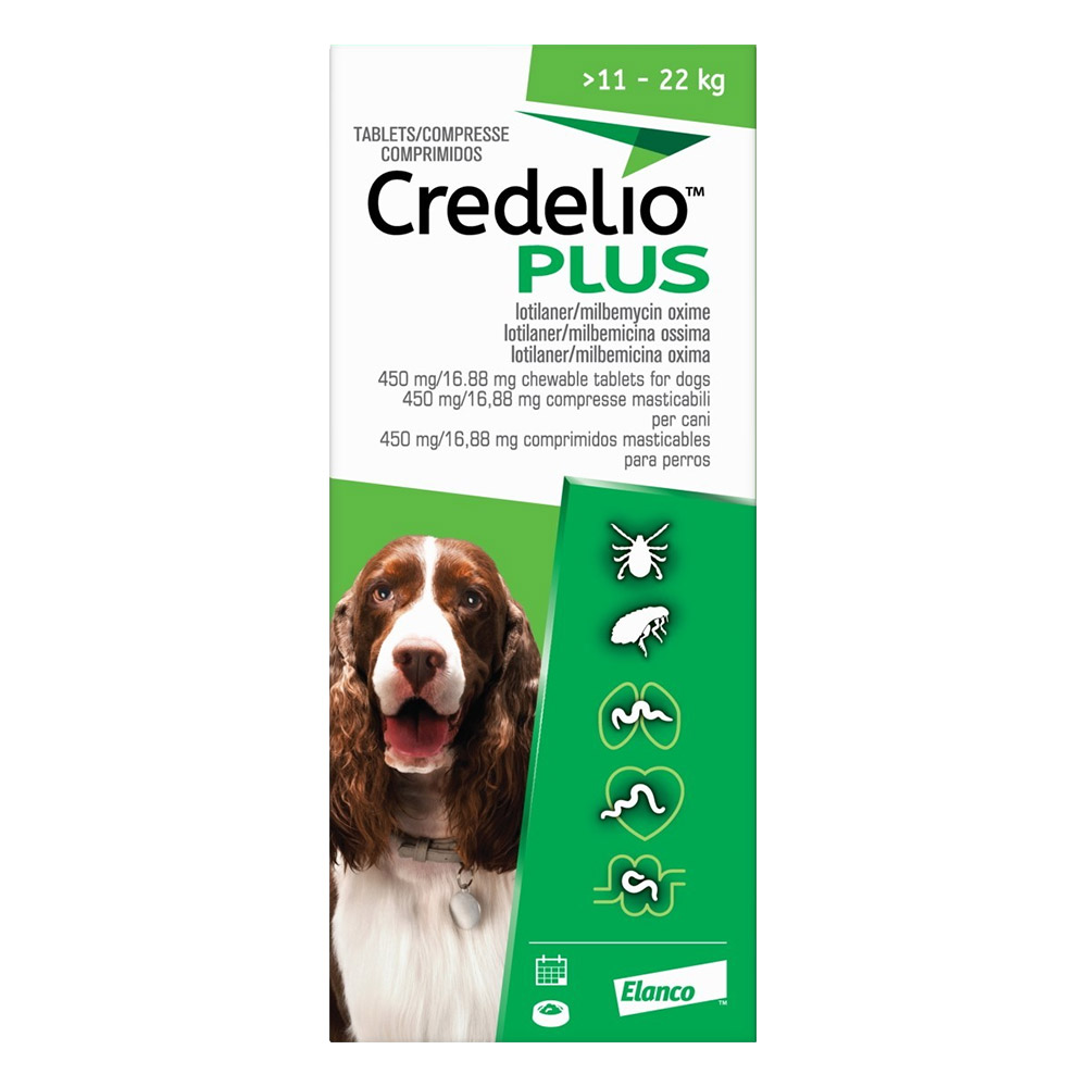 

Credelio Plus For Large Dog 11-22kg 12 Chews