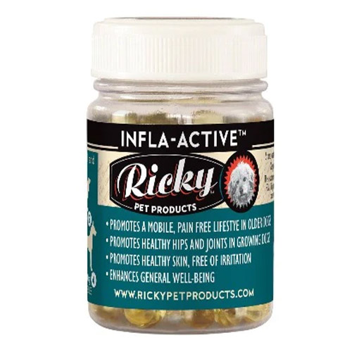 Ricky Infla-Active For Dogs 60 Capsule